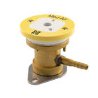 Brass Body Medical Gas Outlets In Hospitals , 0.4MPa Medical Air Outlet