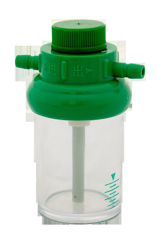 4psi ISO 13485 500ml Oxygen Humidifier Bottle